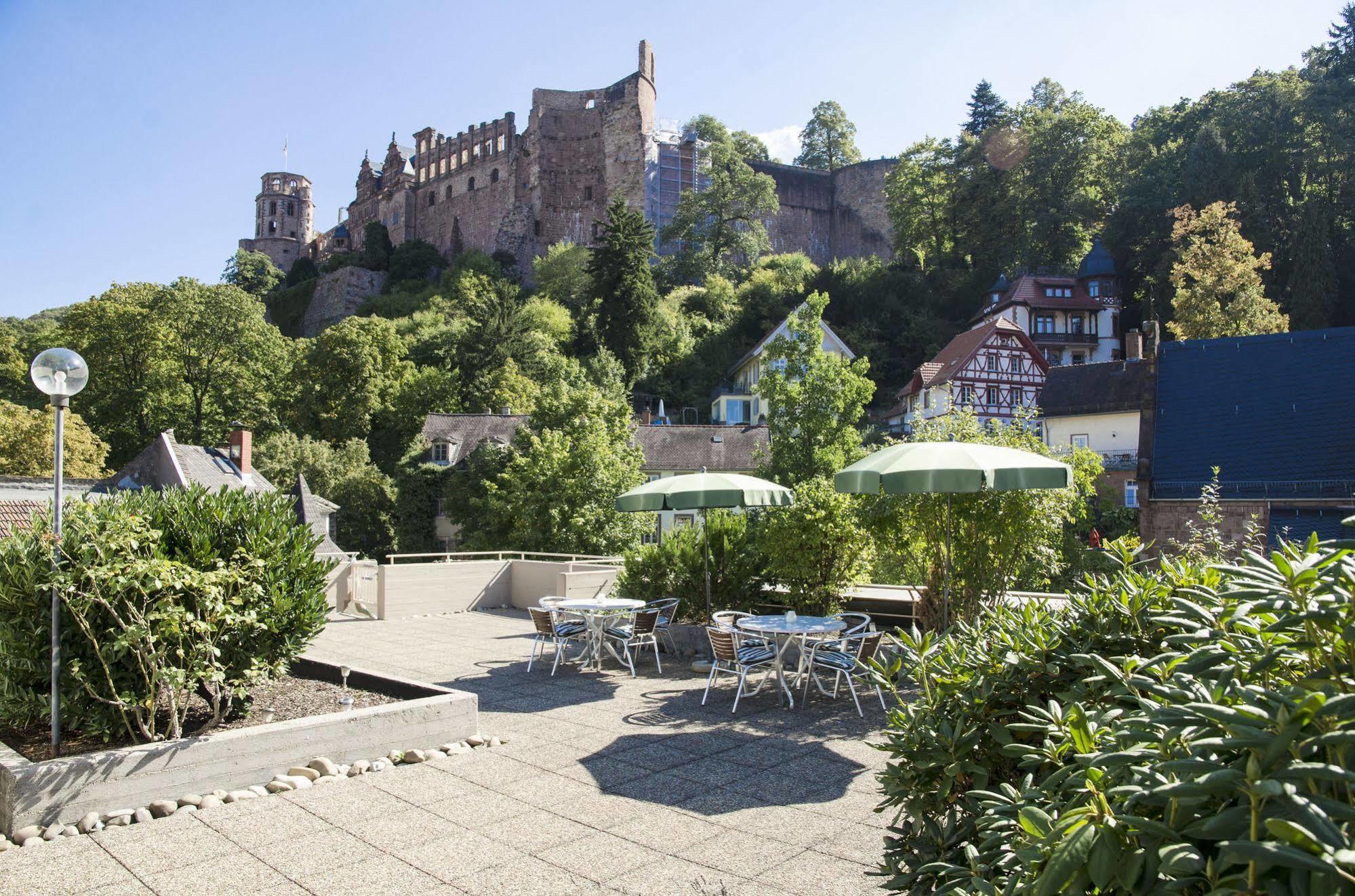 Hotel Am Schloss Heidelberg Esterno foto